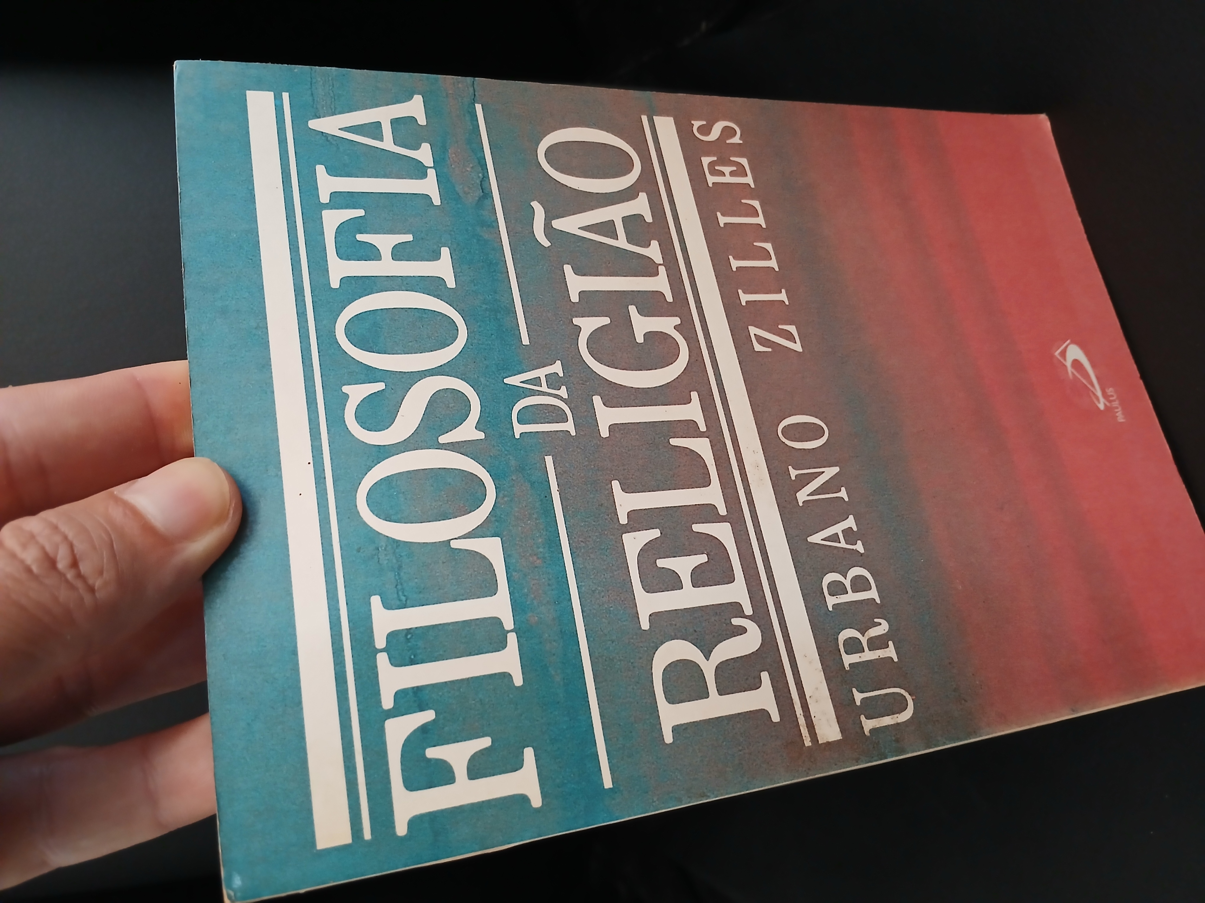 Capa de Filosofia da Religião, Urbano Zilles - Paulus