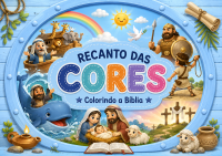 Livro Para Colorir Recanto Das Cores: Colorindo a Bíblia